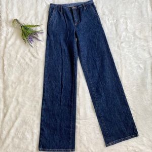 OPENING Ceremony Trouser Leg Dark Wash Jeans